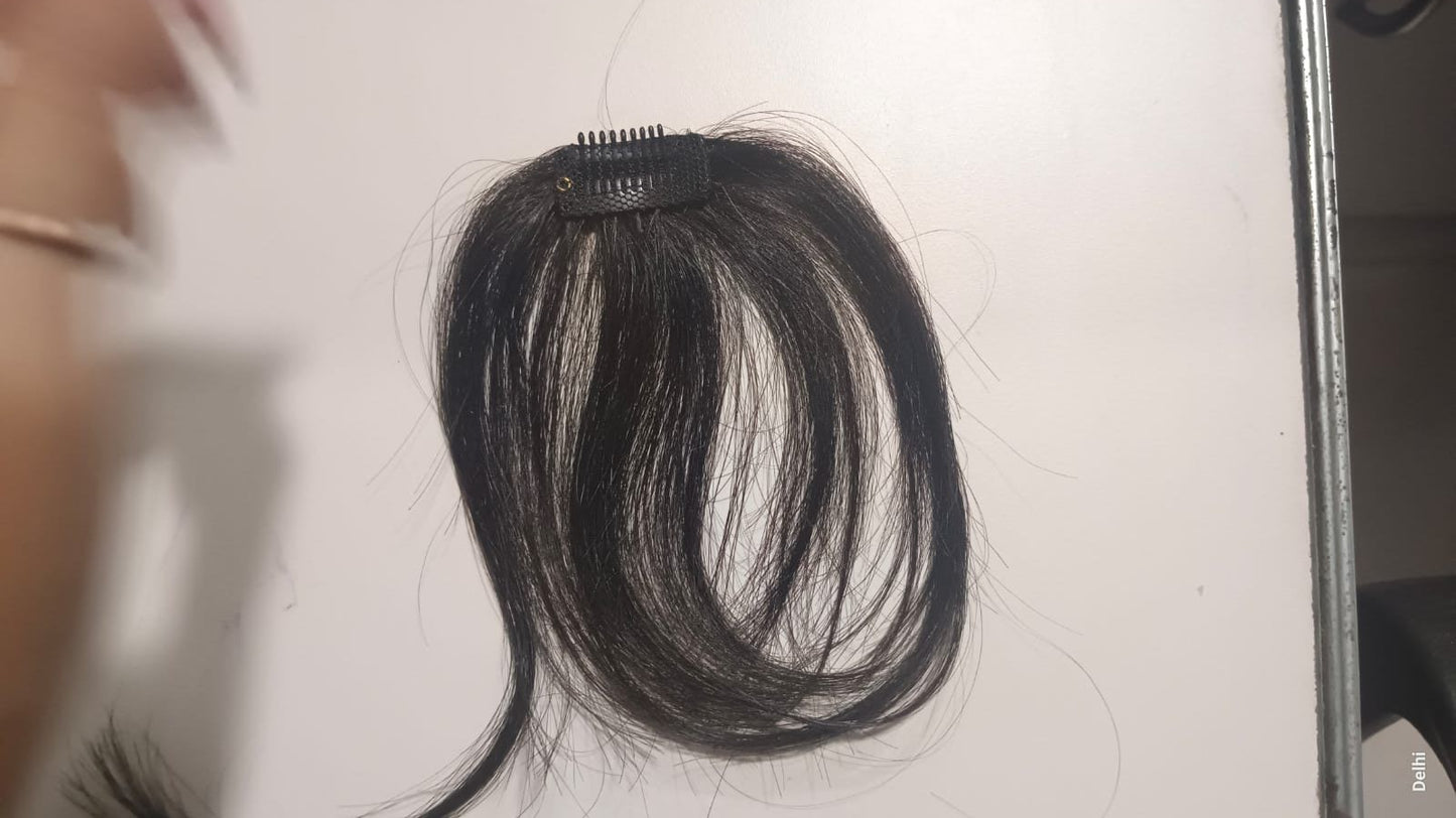 Human Hair Front Fringe