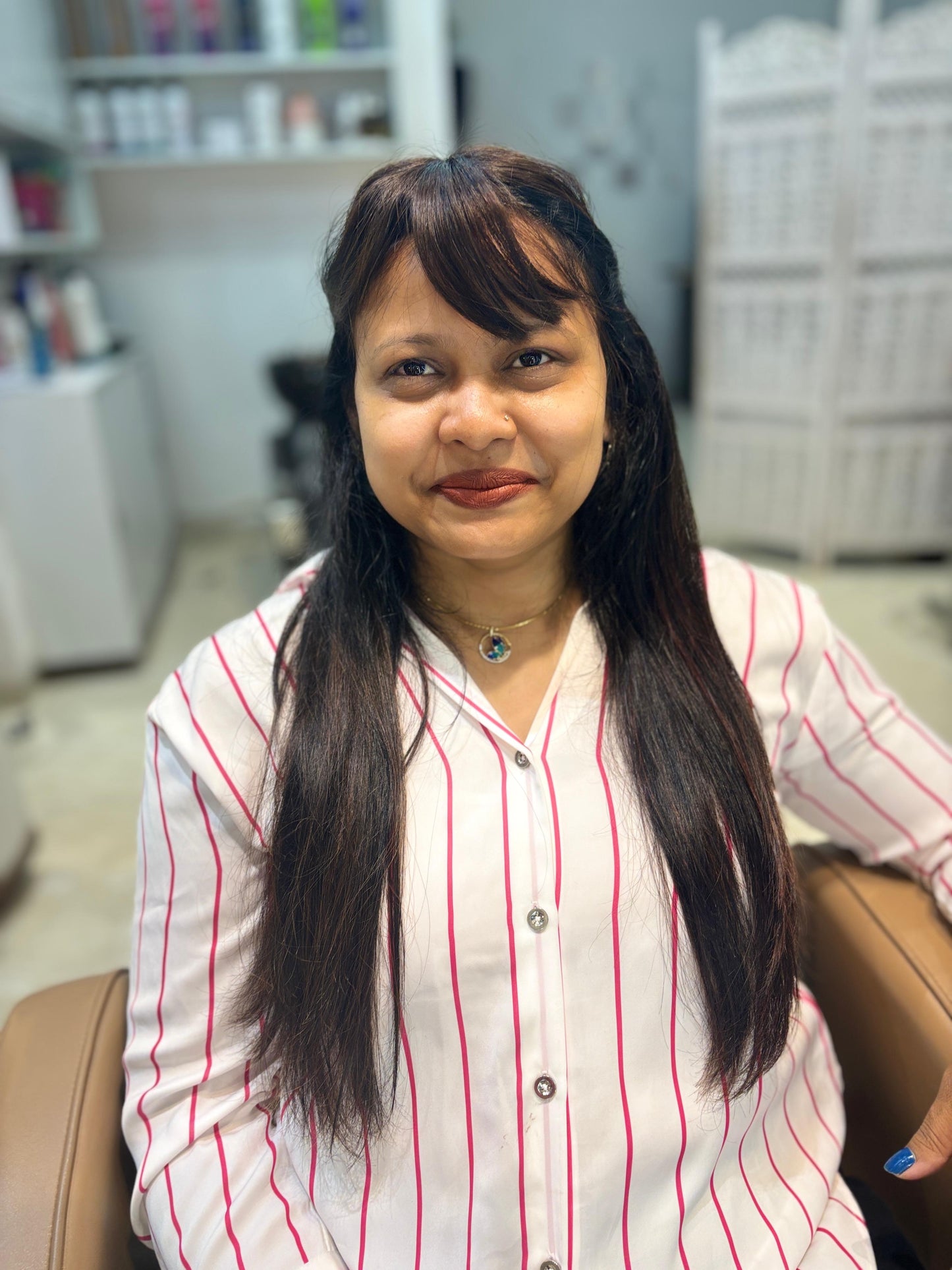 Human Hair Front Fringe