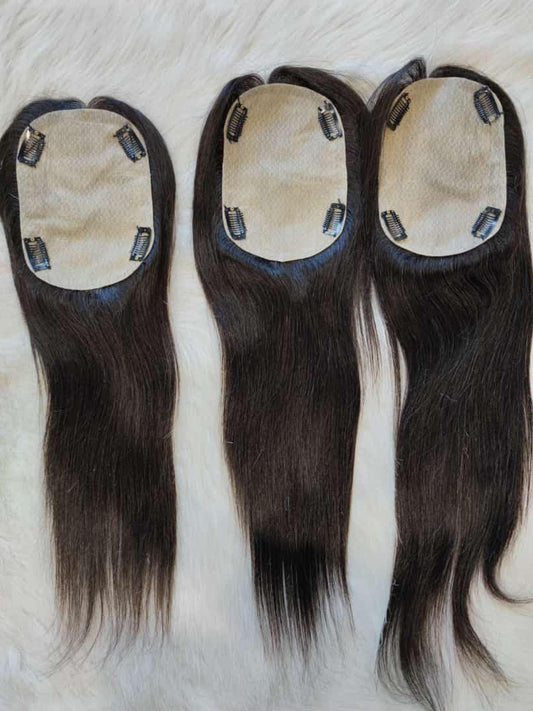 Scalp Long Hair Topper - 5x6