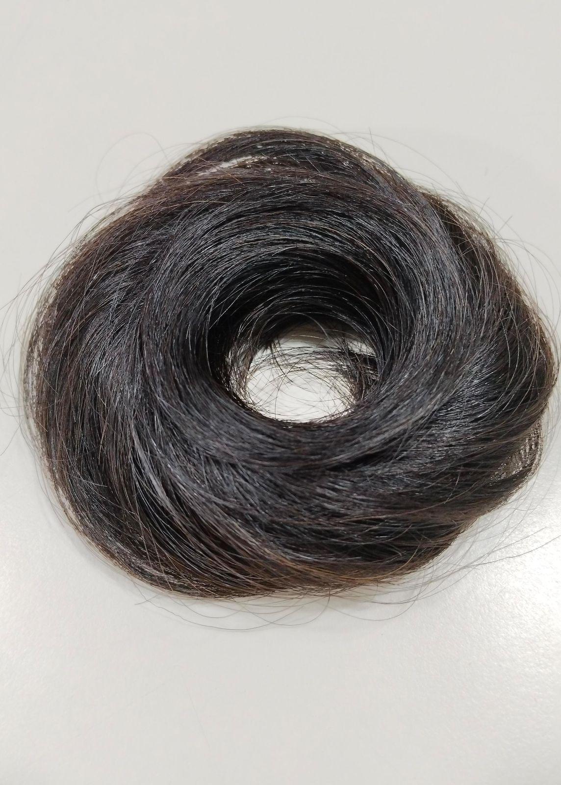 Human Hair Scrunchie Bun