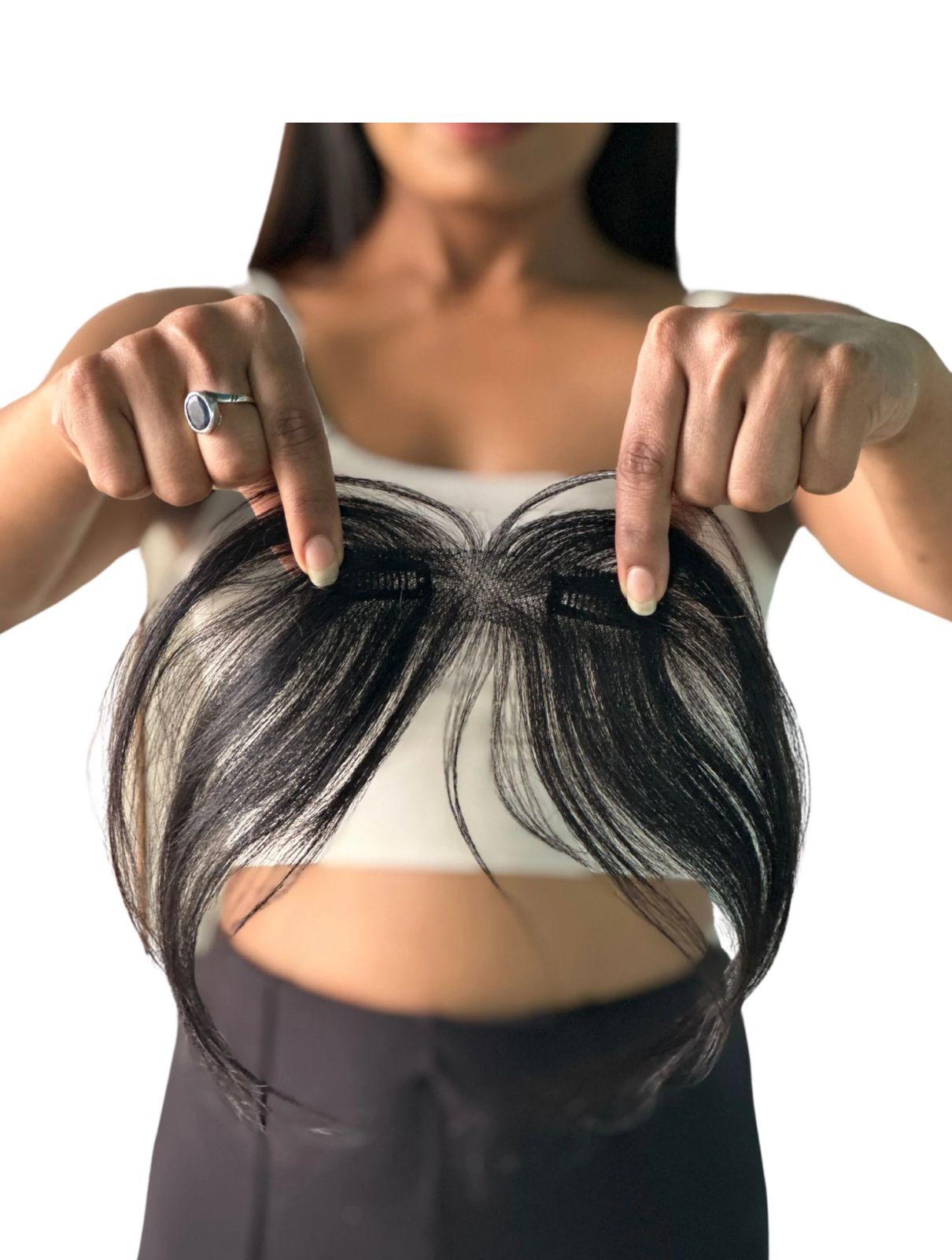 Clip In Hair Line Curtain Bangs